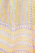 Kota Doria Dupatta With Floral Block Print